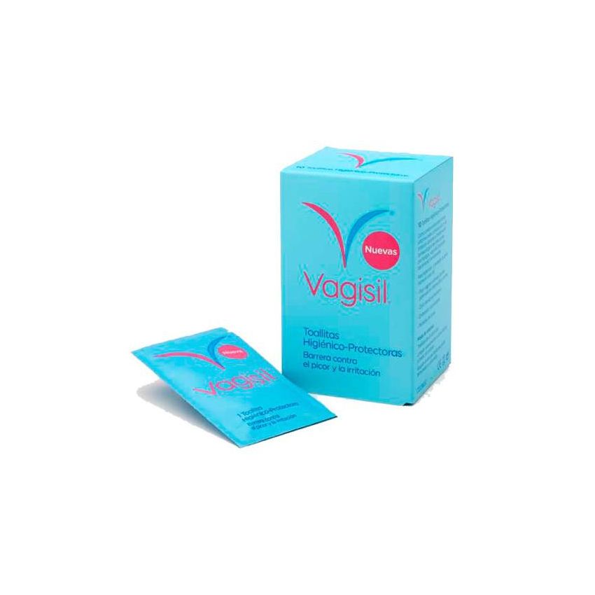 Vagisil Toallitas Higiénicas Protectoras 12 Unidades