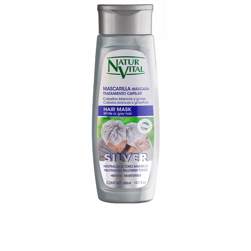 Mascarilla Silver White Or Gray Hair - 300 Ml