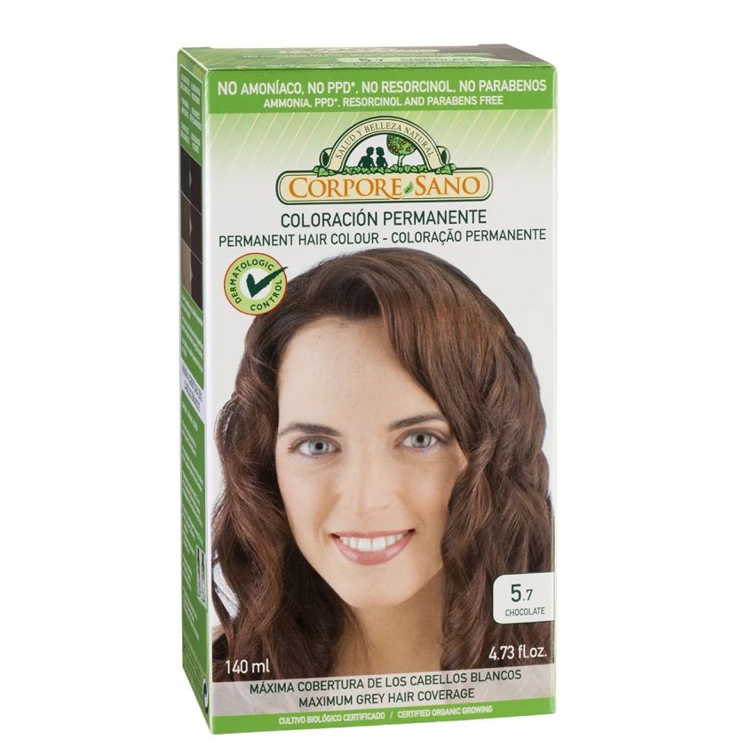 Corpore Tinte 5,7 Chocolate 140Ml Bio