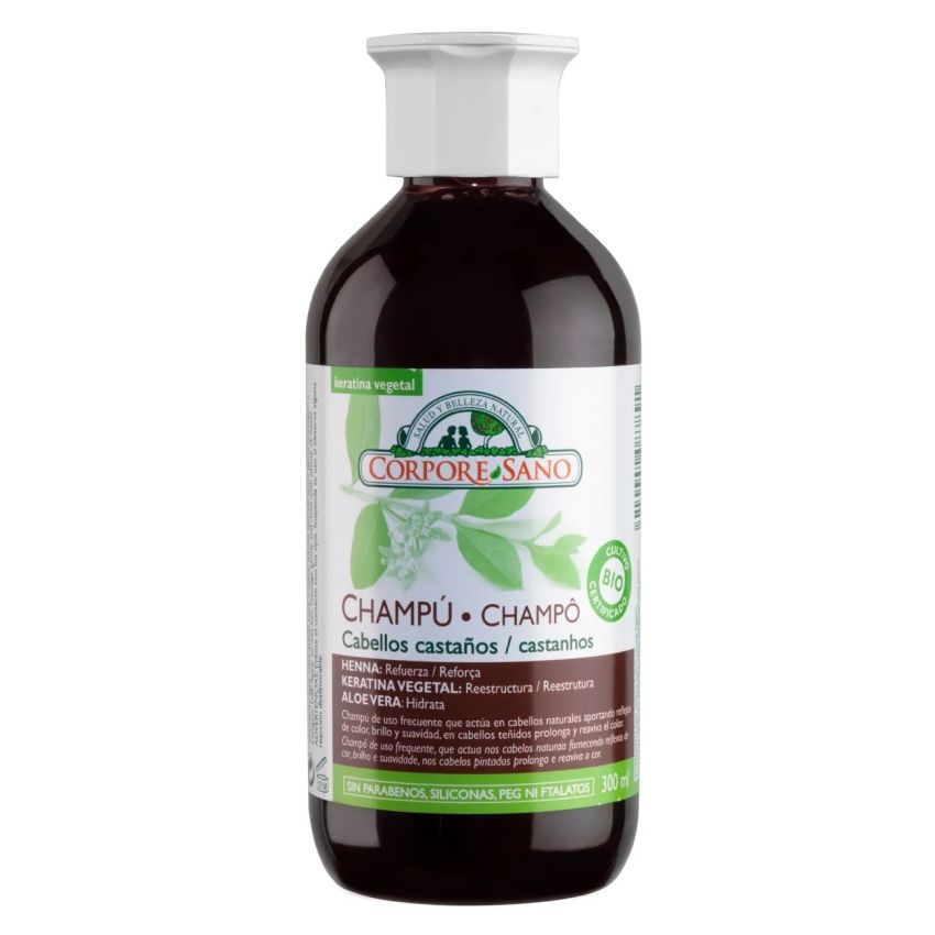 Corpore Champu Henna Cab Castaños 300Ml Bio