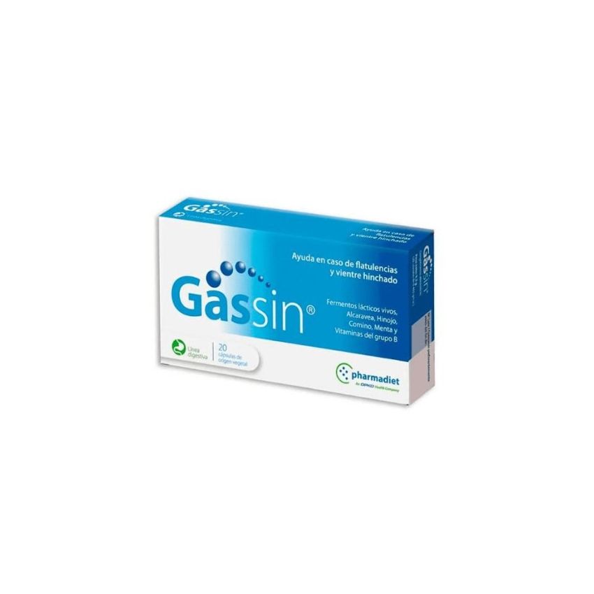 Masterdiet Gassin 20 Capsules