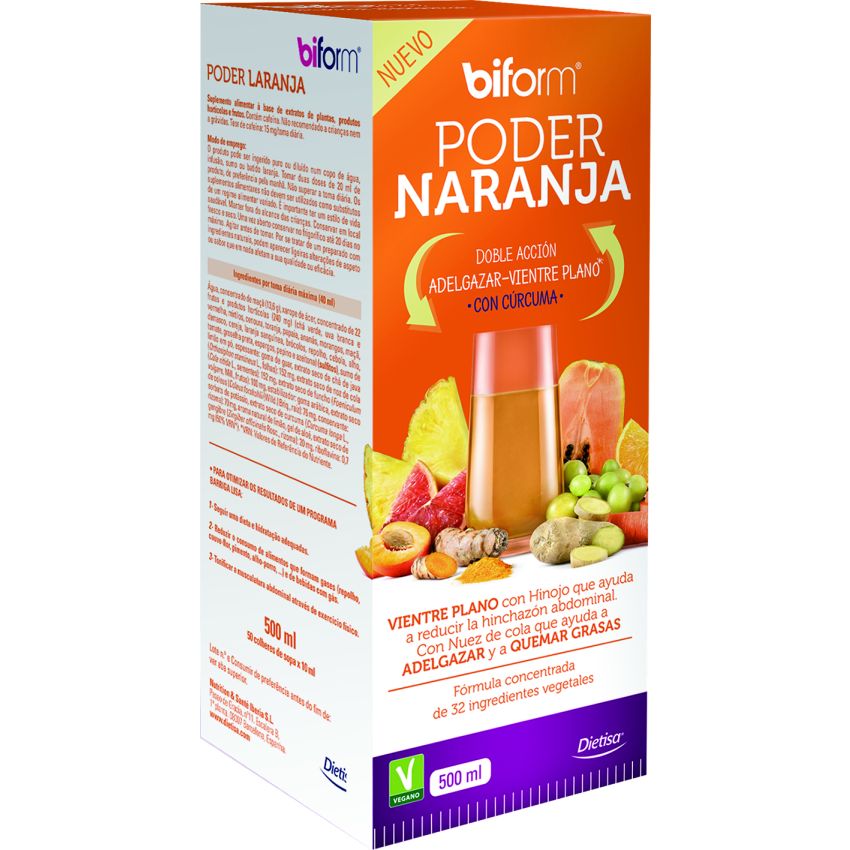 Biform Poder Naranja Con Curcuma 500Ml