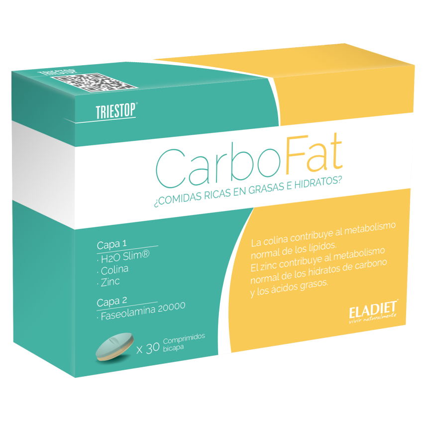 Eladiet Triestop Carbofat 30 Comp