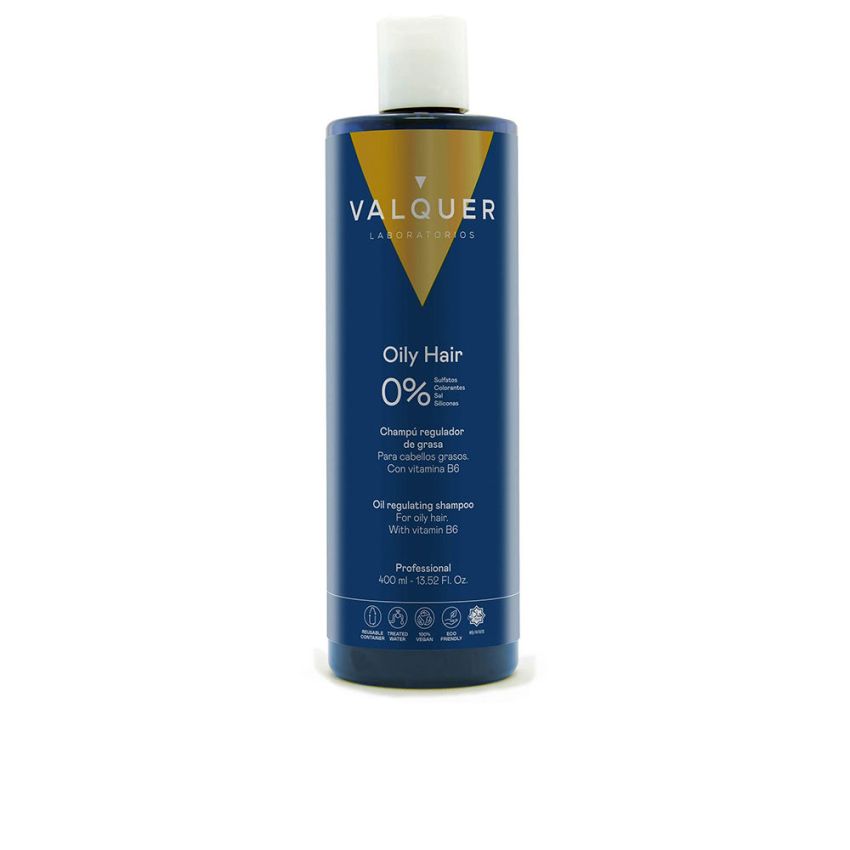 Cheveux Gras Shampoing Régulateur De Sébum 0% - 400 Ml