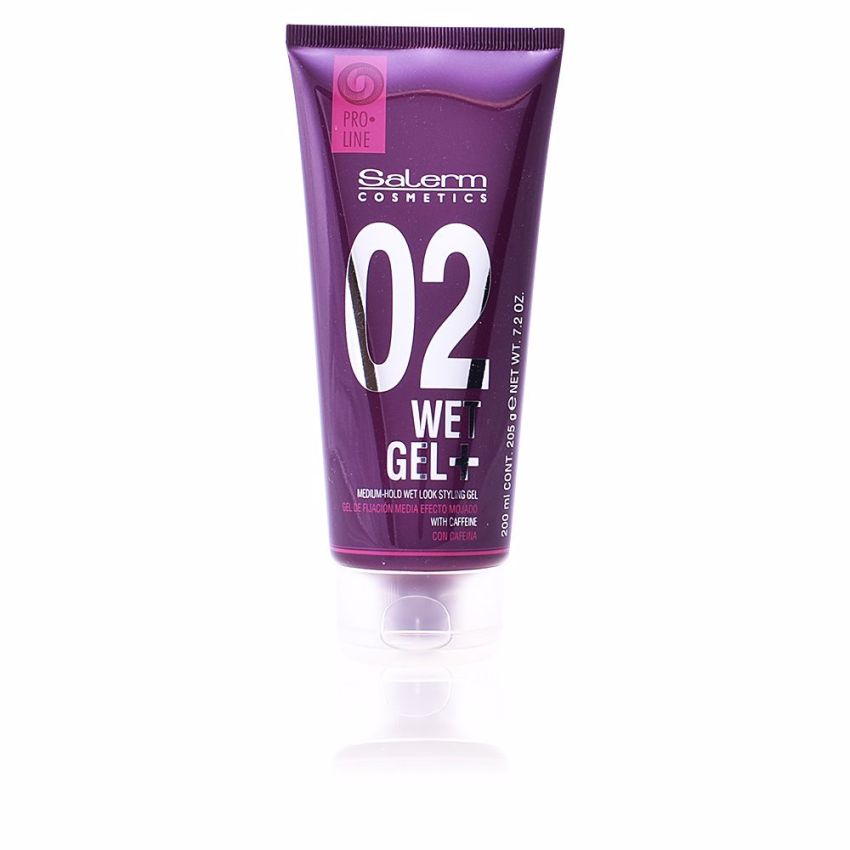 Wet Gel+ Medium Hold Wet Look Styling Gel - 200 Ml