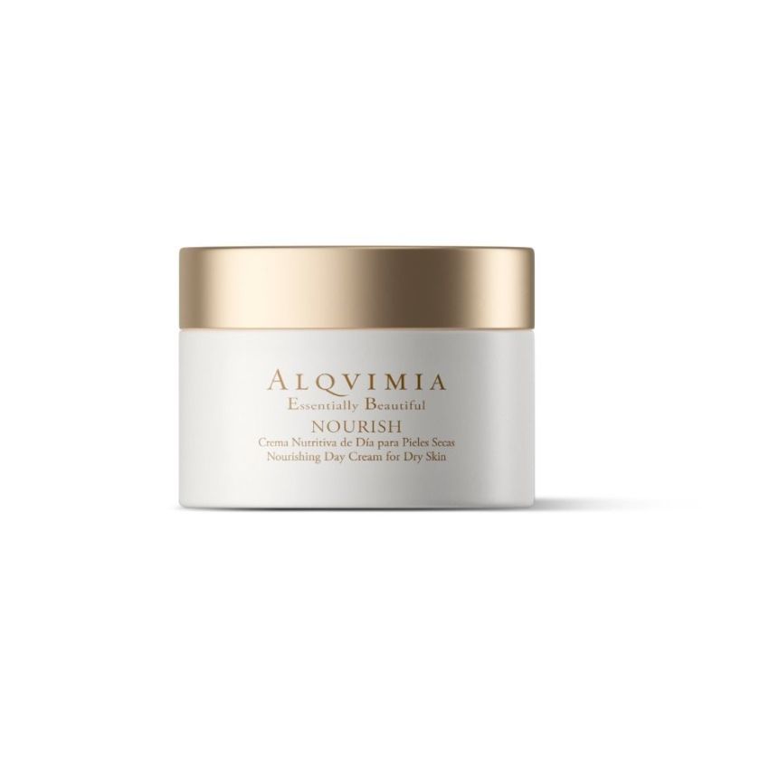 Alqvimia Essentially Beautiful Nourish Crème Nutritive Jour Peaux Sèches 50Ml
