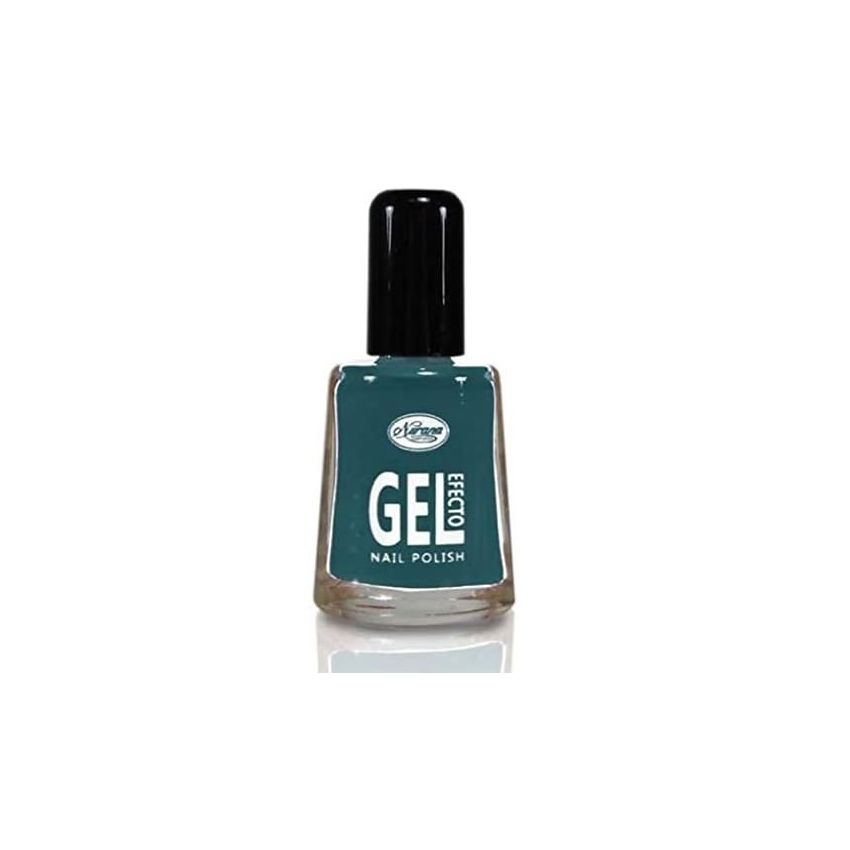 Nurana Gel Effect Nail Polish 11 Turquoise Gray 10Ml