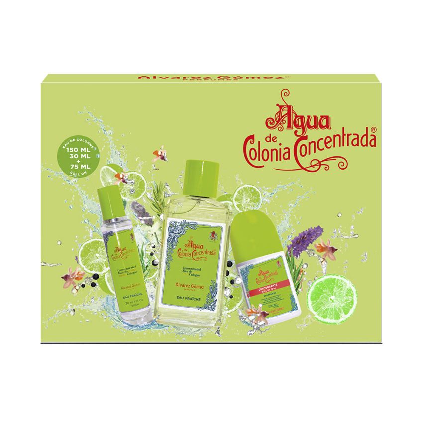 Eau Fraiche Concentrée Eau De Cologne Lot - 3 U