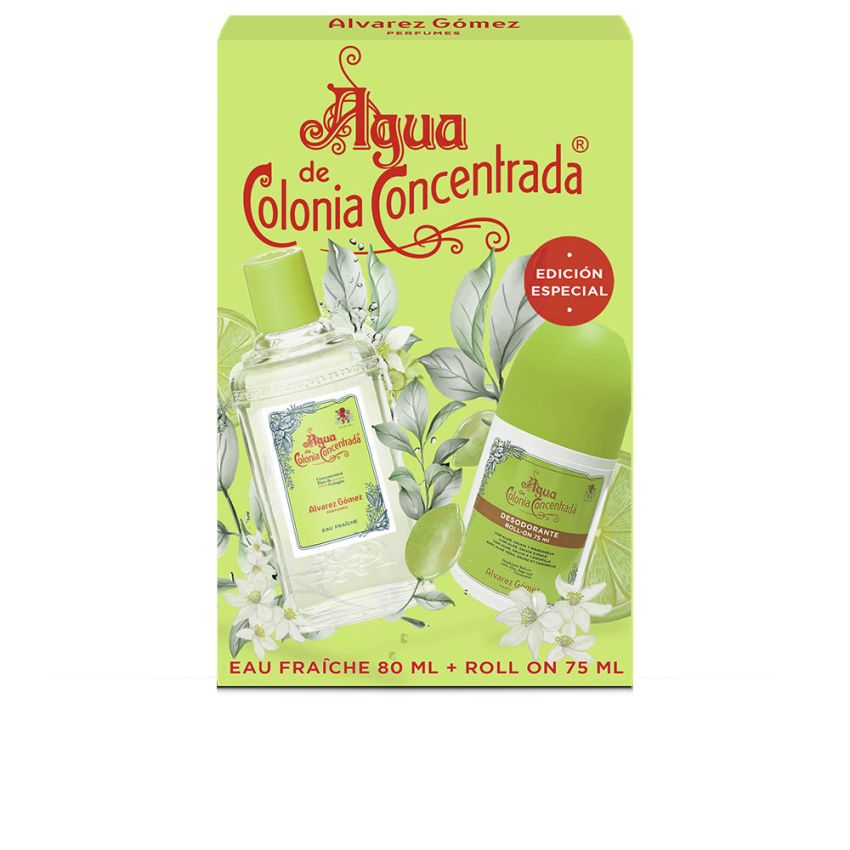 Alvarez Gómez Alv Gomez Eau Fraiche Edc Spray 80Ml Sets Desodorante Roll-On 75Ml