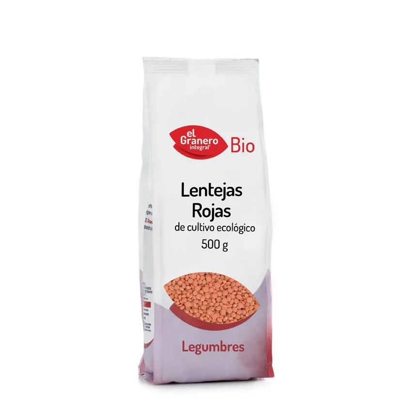 Granero Lentejas Rojas Bio 500G