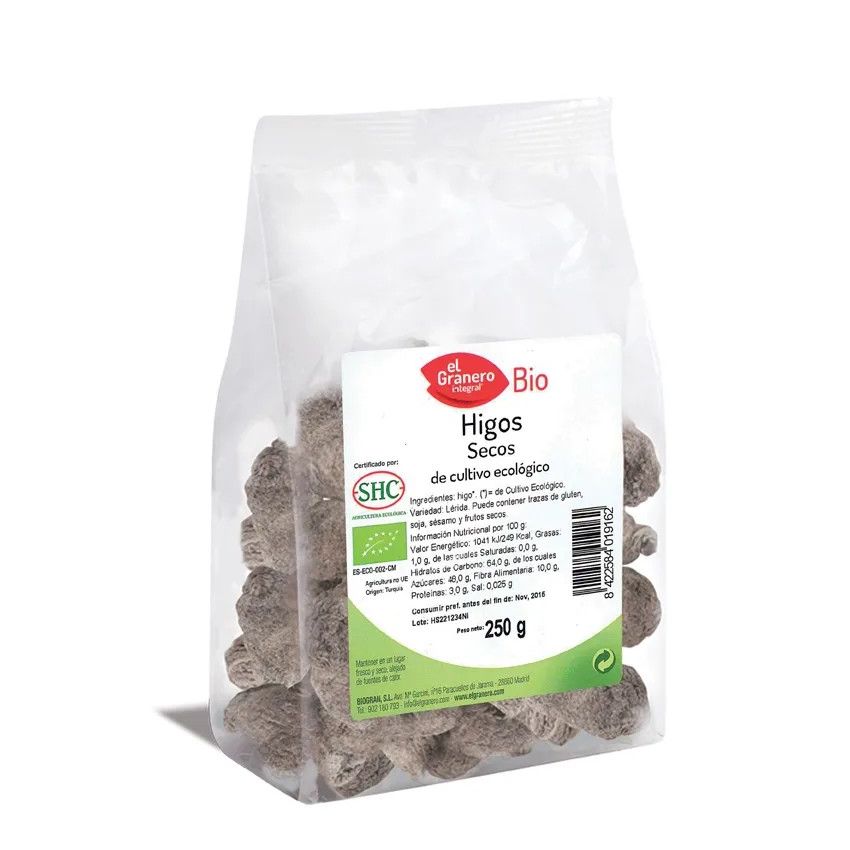 Granero Higos Secos Bio 250G