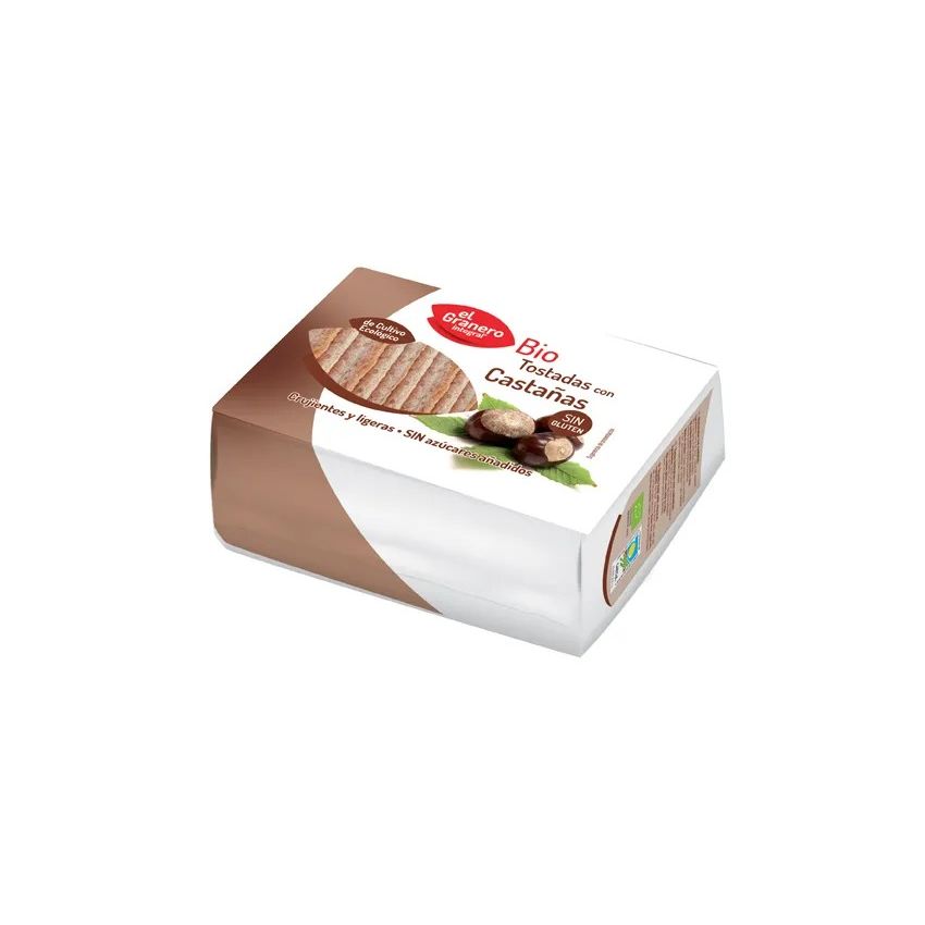 Granero Tostadas De Castaña Sin Gluten Bio 90G