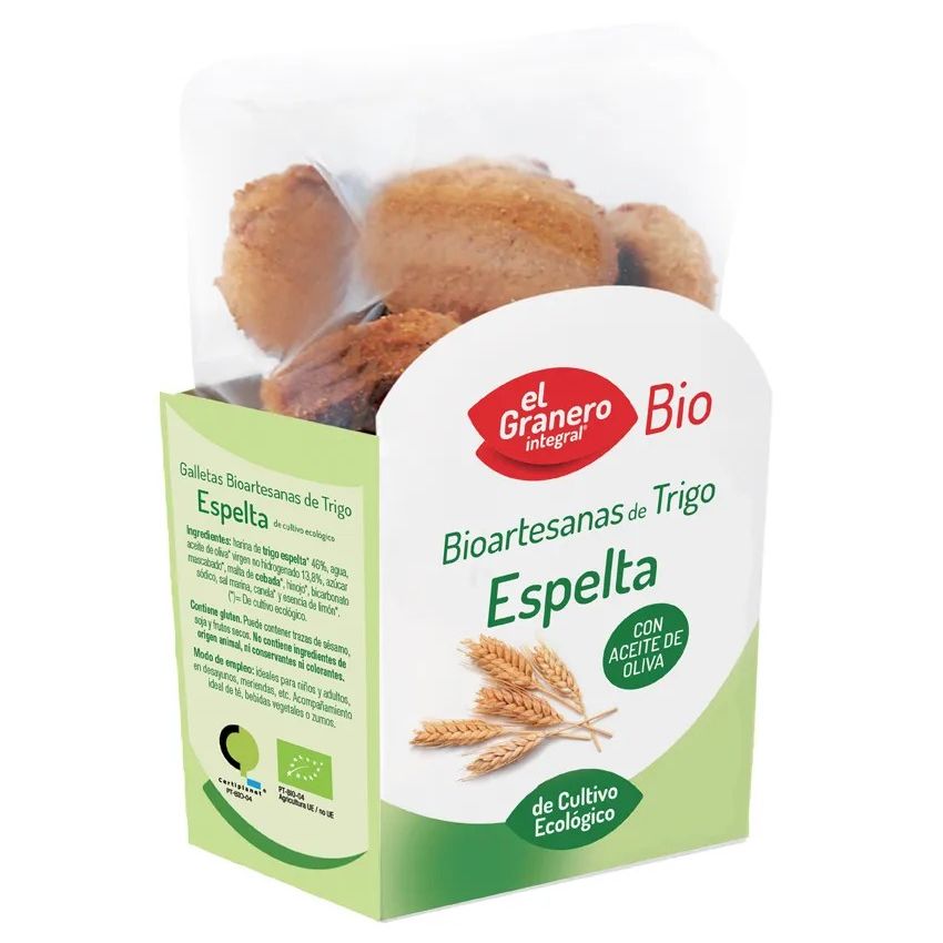 Granero Galletas Artesanas De Espelta Bio 220G