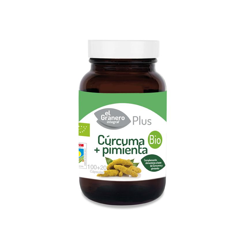 Granero S Curcuma Pimienta Bio 440 Mg 100 20 Caps