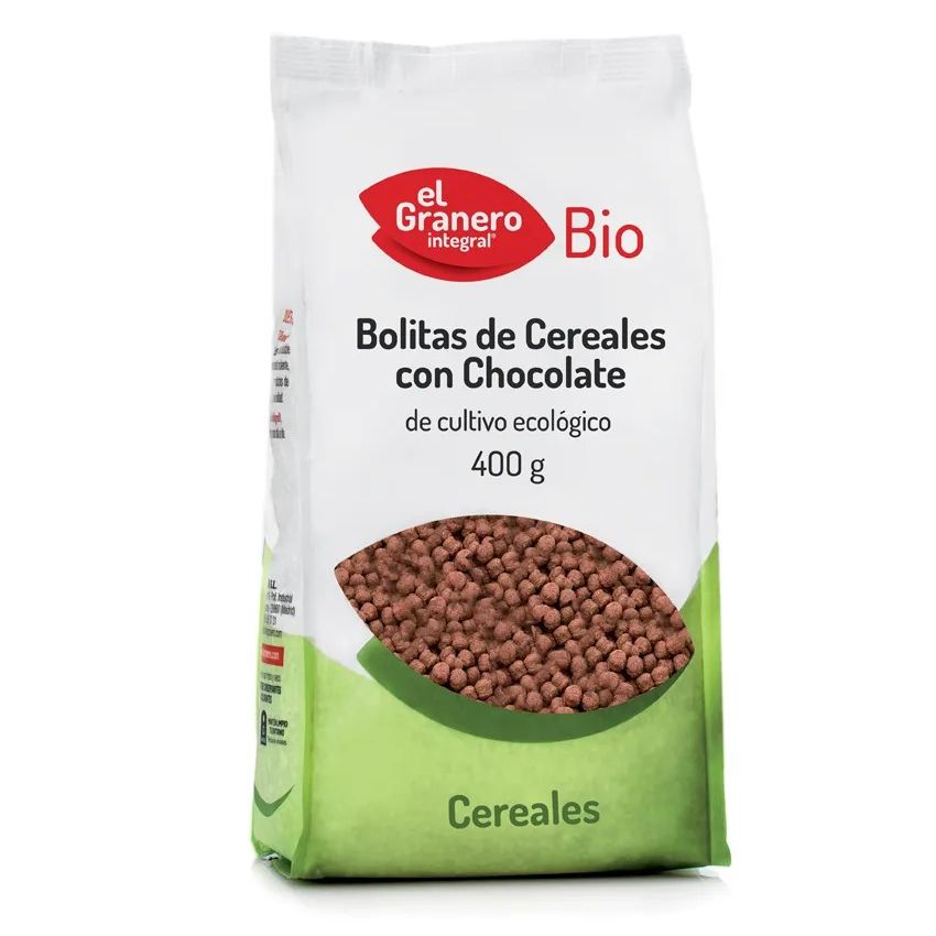 Granero Bolitas De Cereales Con Choco Bio 400G