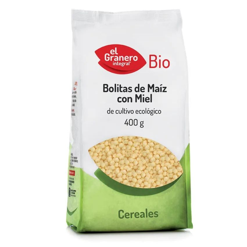 Granero Bolitas De Maiz Con Miel Bio 400G
