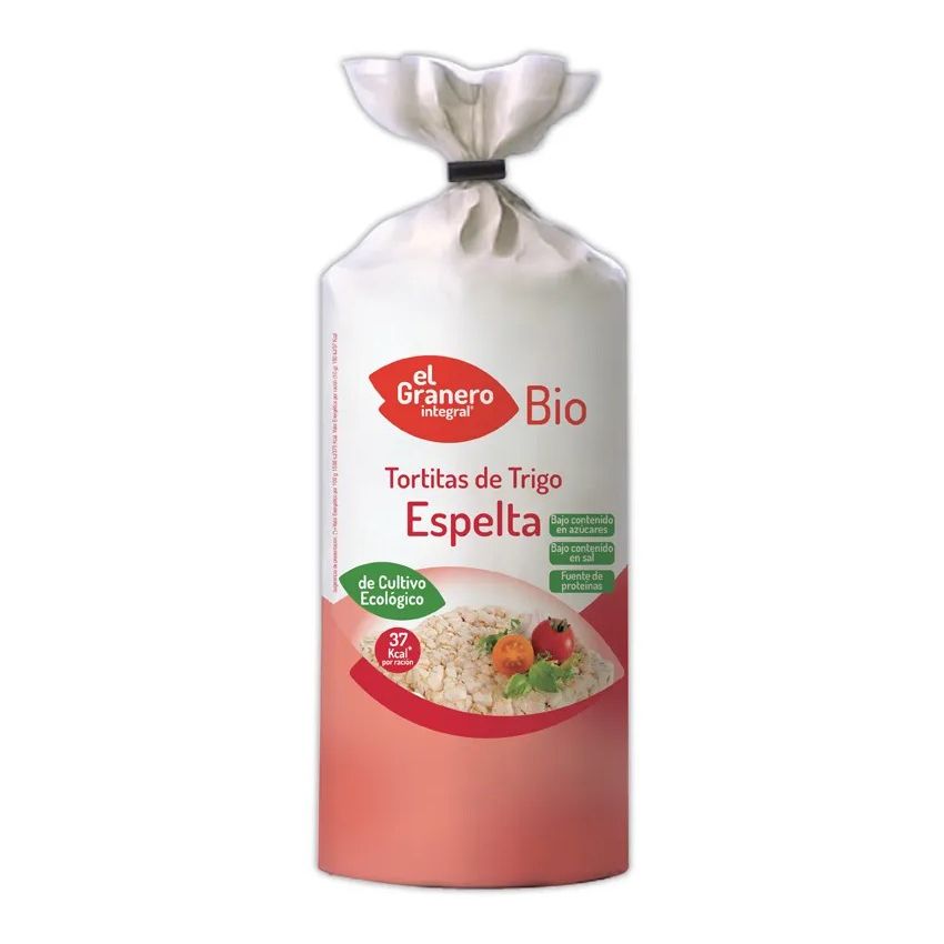 Granero Tortitas Integrales Espelta Bio 108G