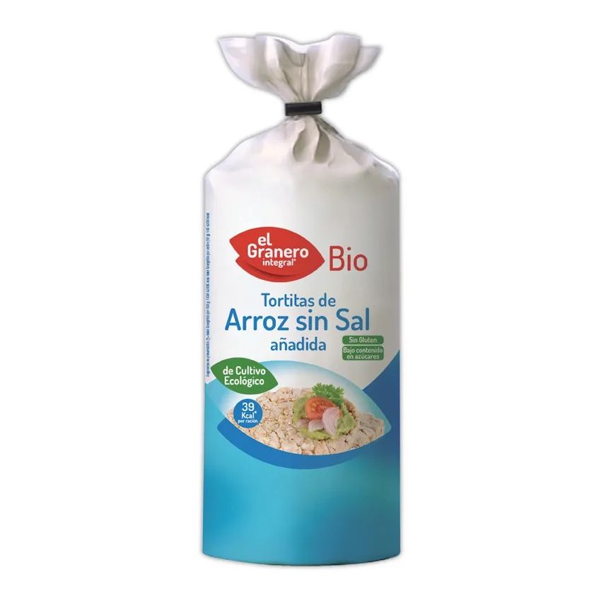Granero Tortitas De Arroz Sin Sal Bio 115G