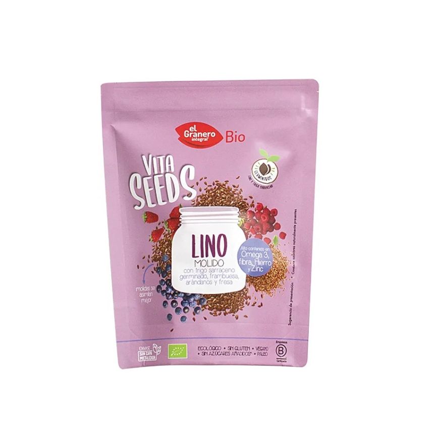 Granero Vitaseeds Lino Molidos Trigo Sarraceno Frambuesa A