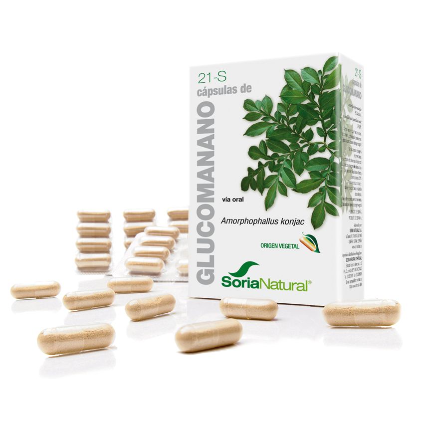 Soria 21-S Glucomanano 400 Mg 60 Cap