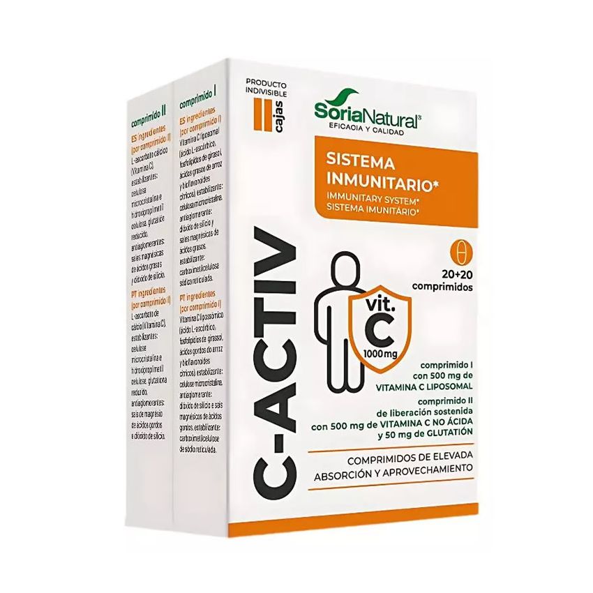 C-Activ 40 Comprimés Soria Natural