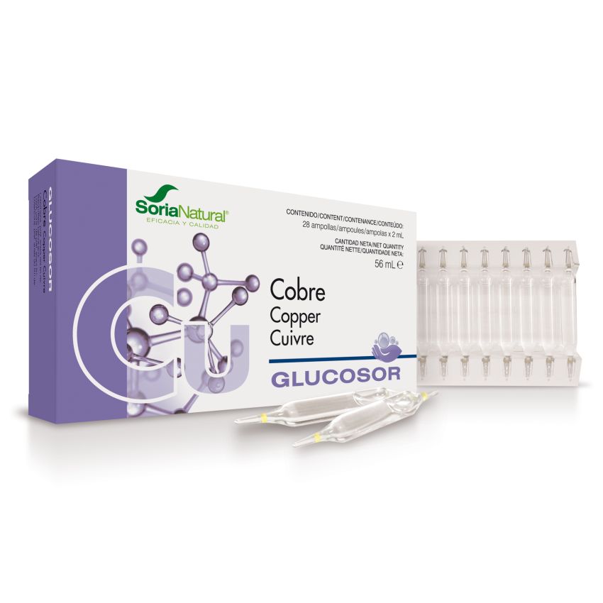 Soria Glucosor Cobre 28 Ampolllas X 2Ml