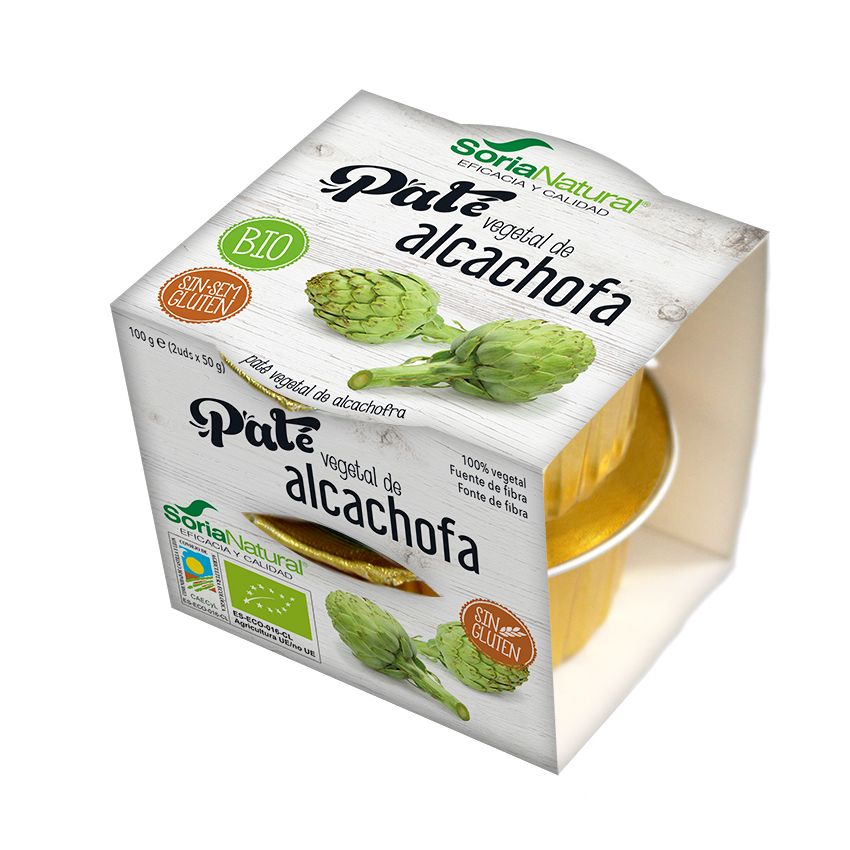 Alecosor Pate Vegetal De Alcachofa Faja 2 Ud X 50G