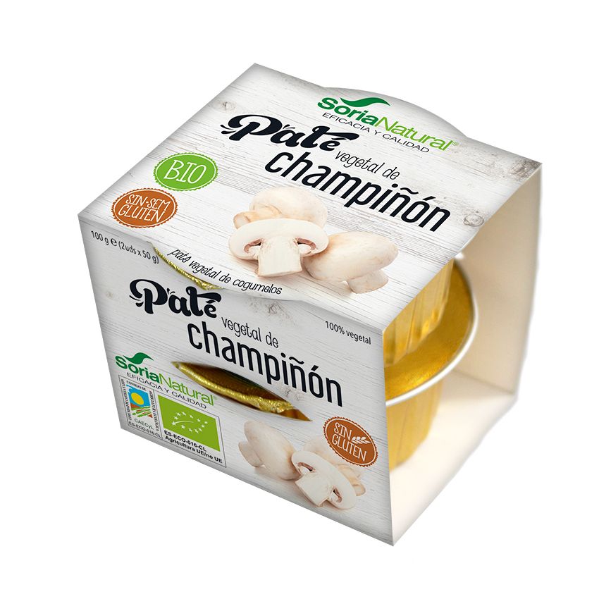 Alecosor Pate Vegetal De Champiñon Faja 2 Ud 50G Bio