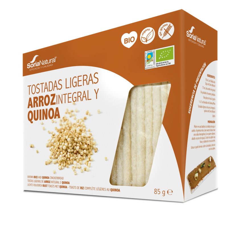 Alecosor Bio Tostadas De Arroz Y Quinoa