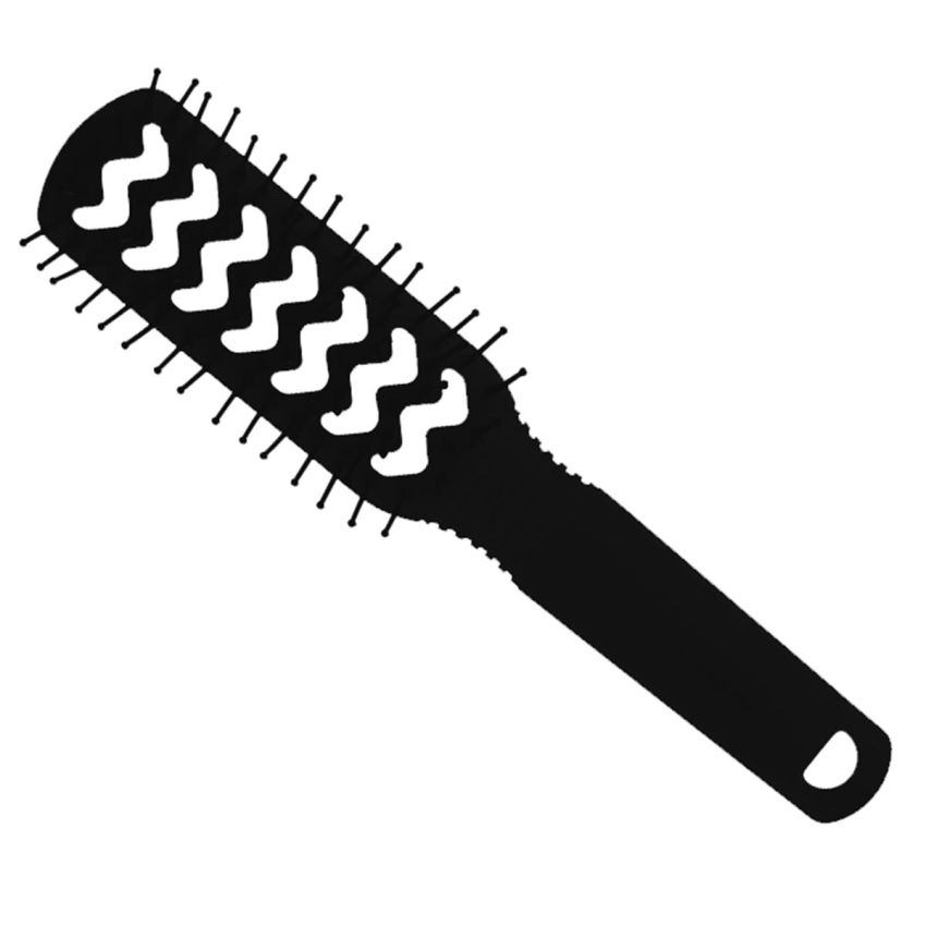 Eurostil Esqueleto Negro Negro Cepillo 1Un