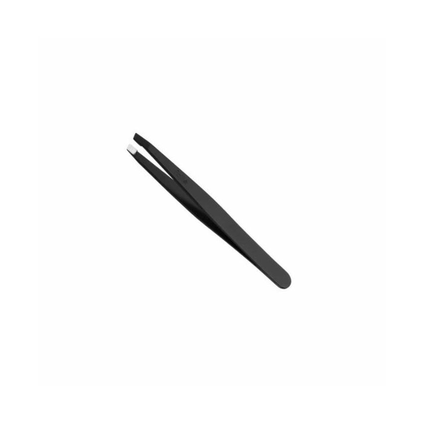 Eurostil Black Stainless Steel Tweezers 9Cm