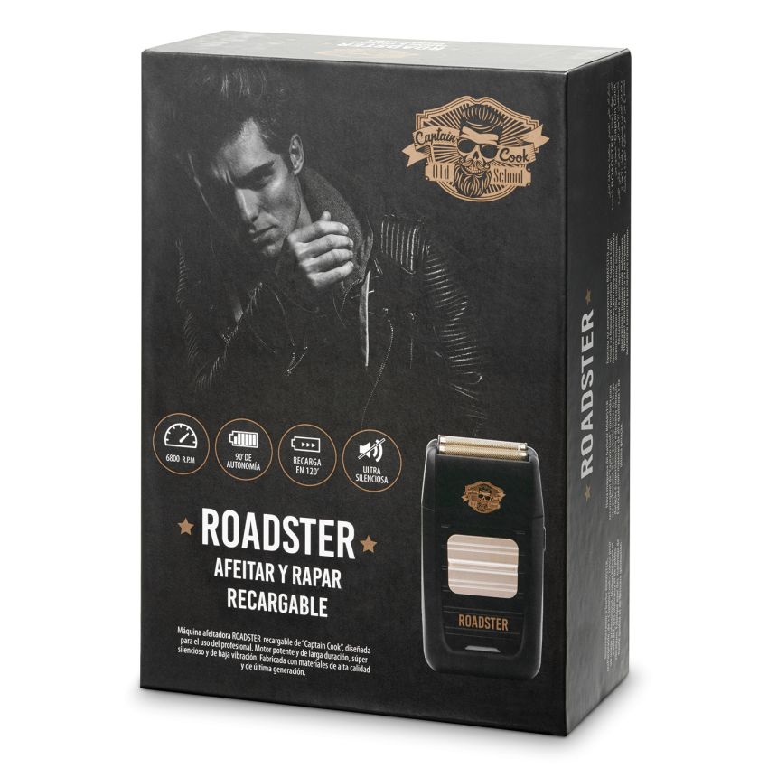 Eurostil Electrica Captain Cook Afeitadora 3W 1Un