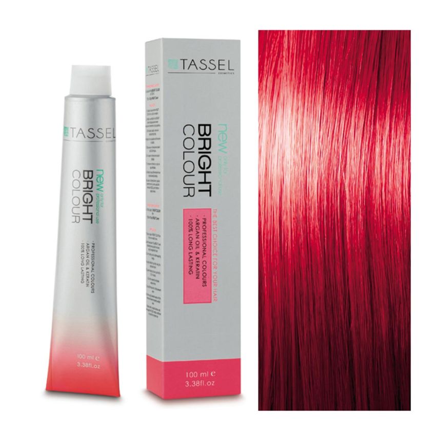 Eurostil Bright Colour Tinte N7,62 Rubio Medio Rojo Cereza 1Un