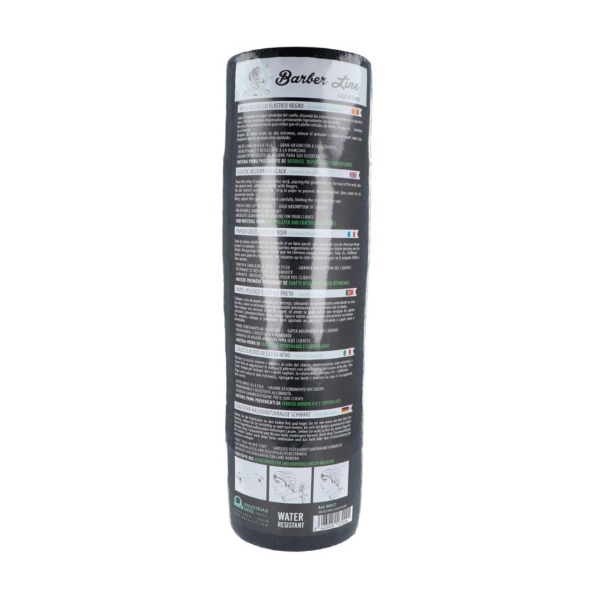 Eurostil Cabello Papel Cuello Negro Negro 80 Servicios Pack 5Un