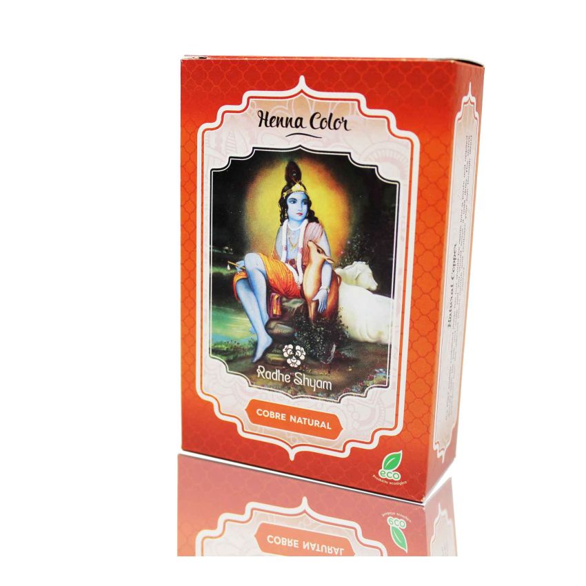 Radhe Henna Cobre Natural Polvo Radh 100G