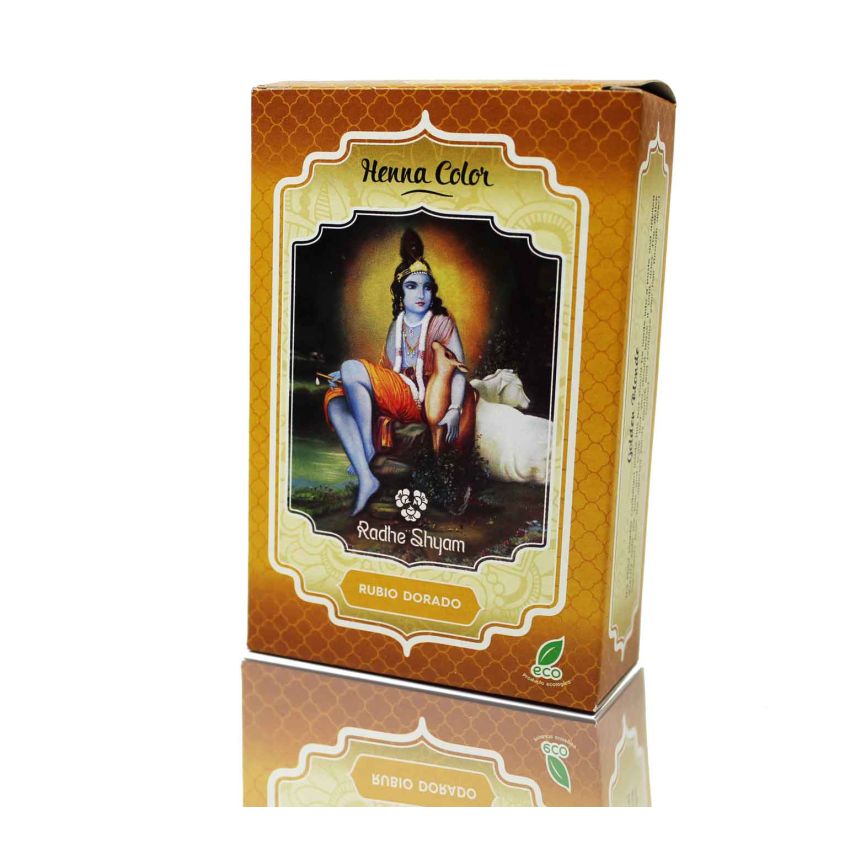 Henna Rubio Dorado Polvo Radhe 100G