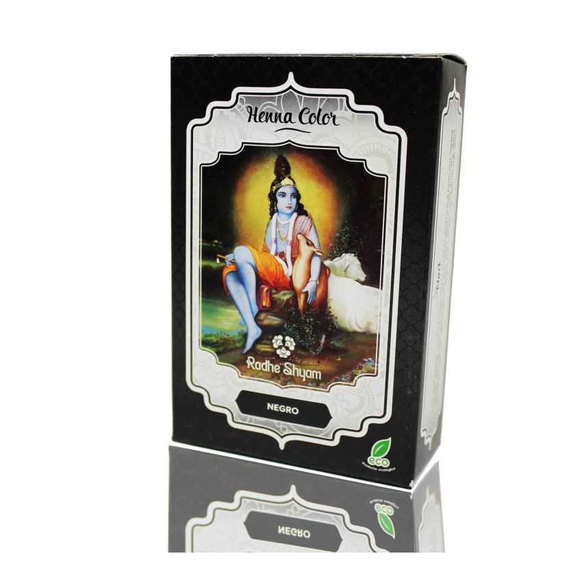 Henna Negro Polvo Radhe Shyam 100G