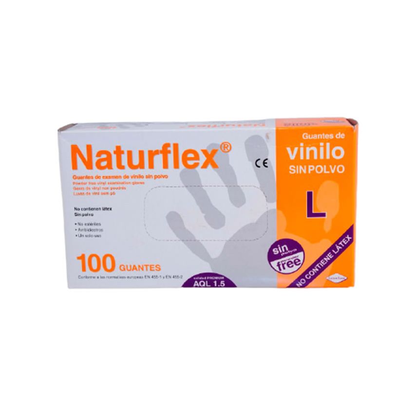 Gants En Vinyle Naturflex S/P W/100 M
