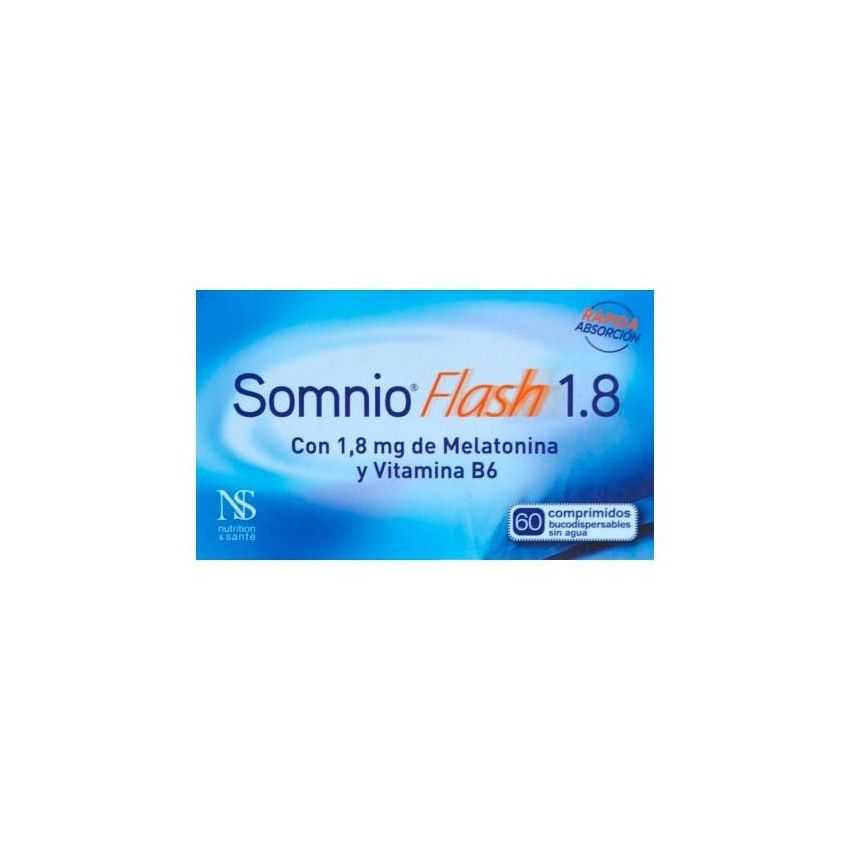 Nutricion And Santé Somnio Flash 1,8Mg 60 Comp 60 Comp
