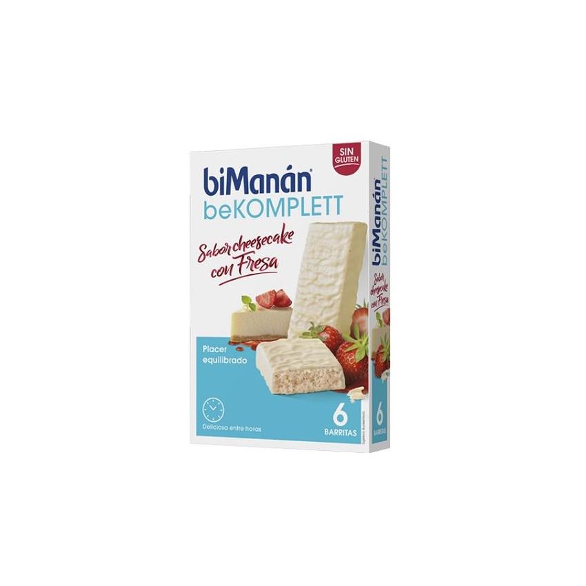 Bimanán Bekomplett White Chocolate, Cheesecake And Strawberry Bars 6 Pieces