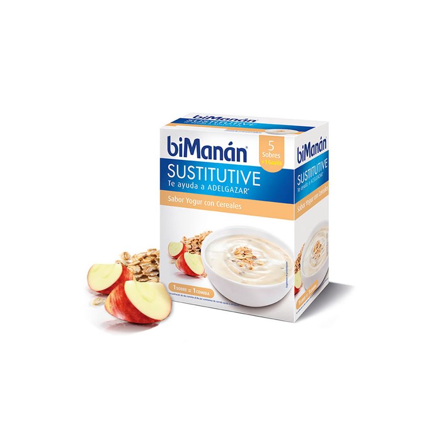 Bimanan Sustitutive Crèmes Yaourt Et Céréales 5 Unités