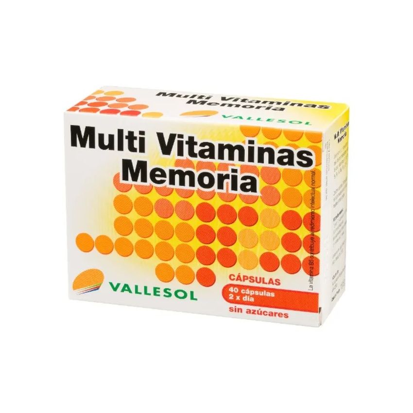 Vallesol Multivitamines Mémoire 40 Capsules