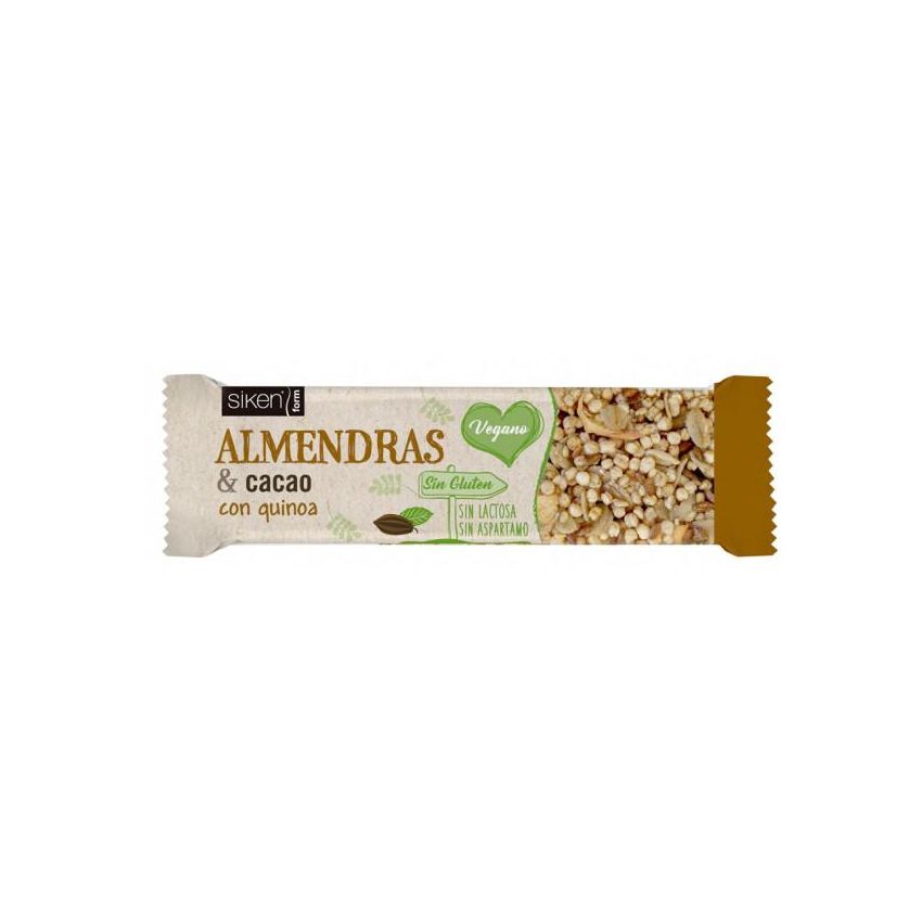 Siken Snack Almond-Cocoa Bar 28G