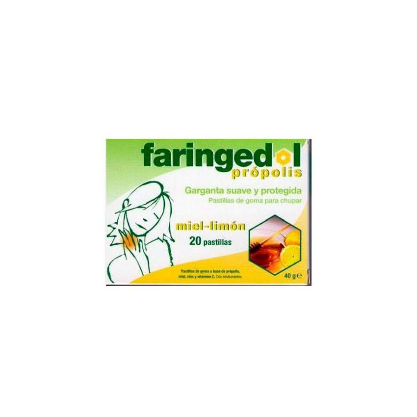 Faringedol Comprimés De Miel 20 Unités