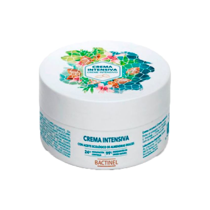 Bactinel Intensive Cream With Organic Sweet Almond Oil 185G