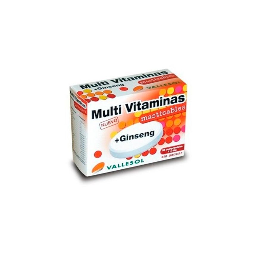 Vallesol Multivitamins + Ginseng 24 Tablets
