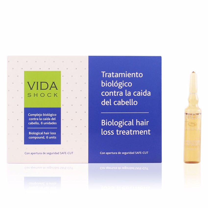 Vida Shock Tratamiento Biológico Anticaída - Ampollas X 10 Ml