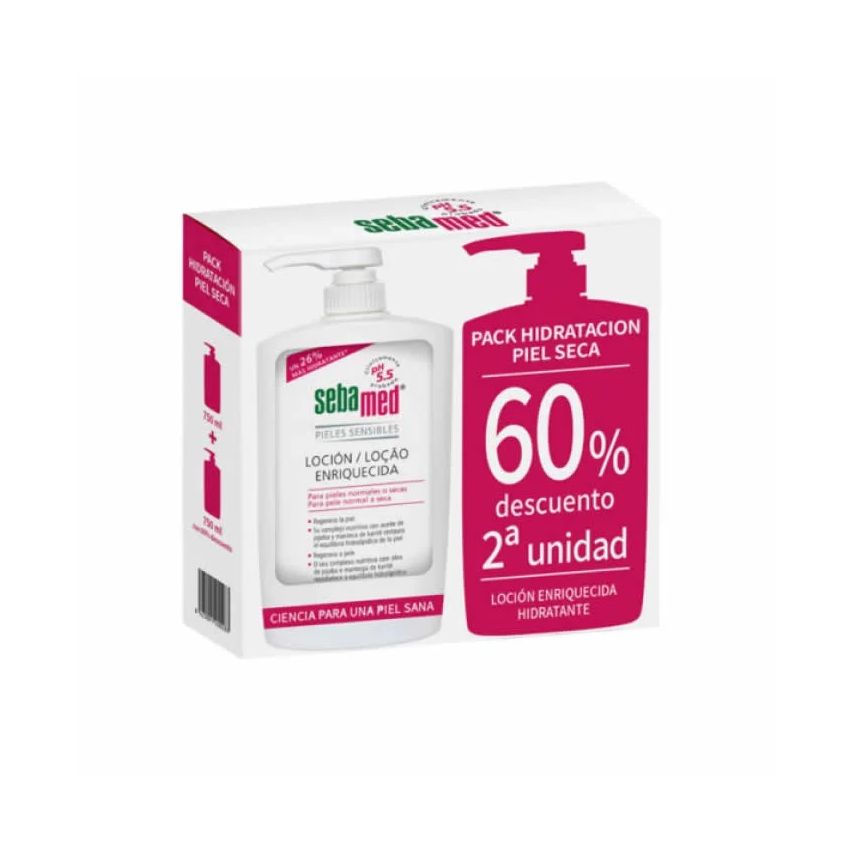 Sebamed Enriched Lotion For Normal Or Dry Skin 2X750Ml
