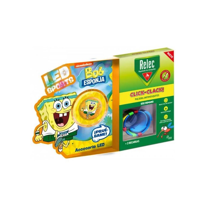 Relec Pulsera Basicquet Bob L'Éponge