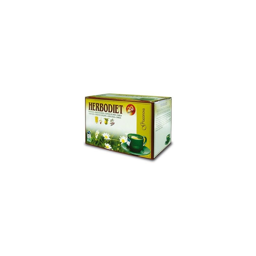 Novadiet Herbodiet Gluconova 20 Filtros